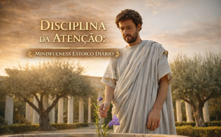 Disciplina da Atenção: Mindfulness Estoico Diário